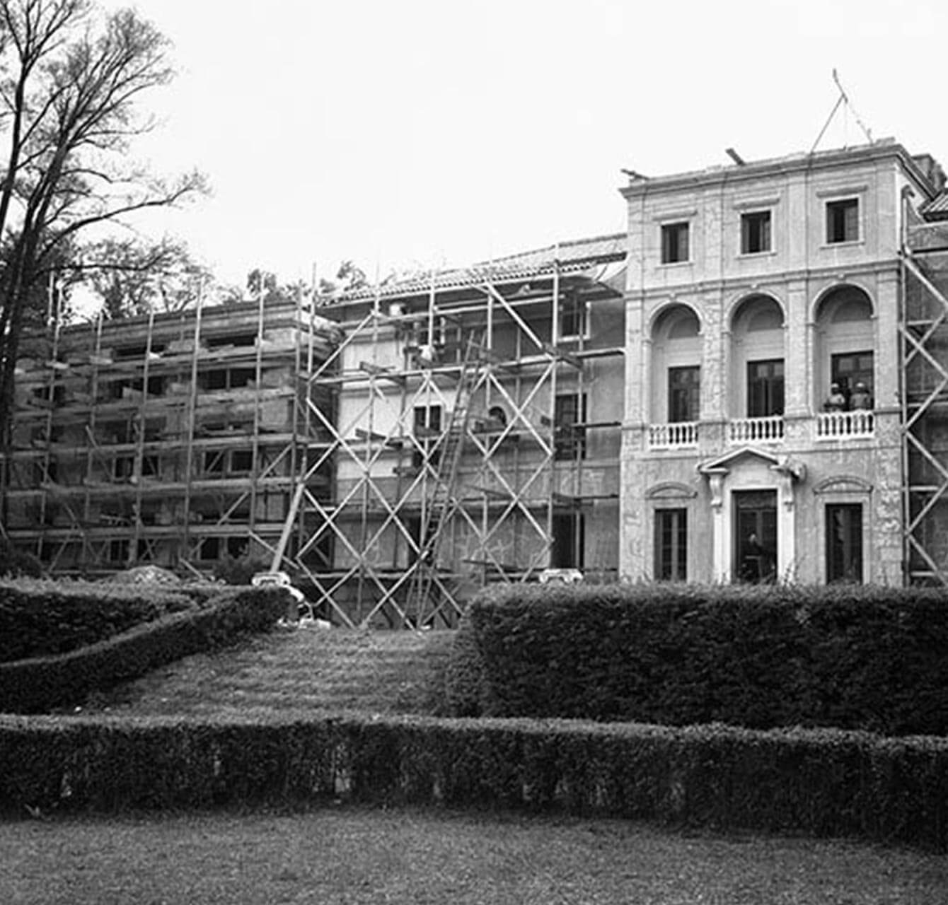Monastery Construction in Progress at Geneva On The Lake