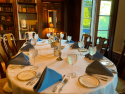 Dining Room Ready at Geneva On The Lake