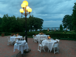 Table Set at Geneva On The Lake